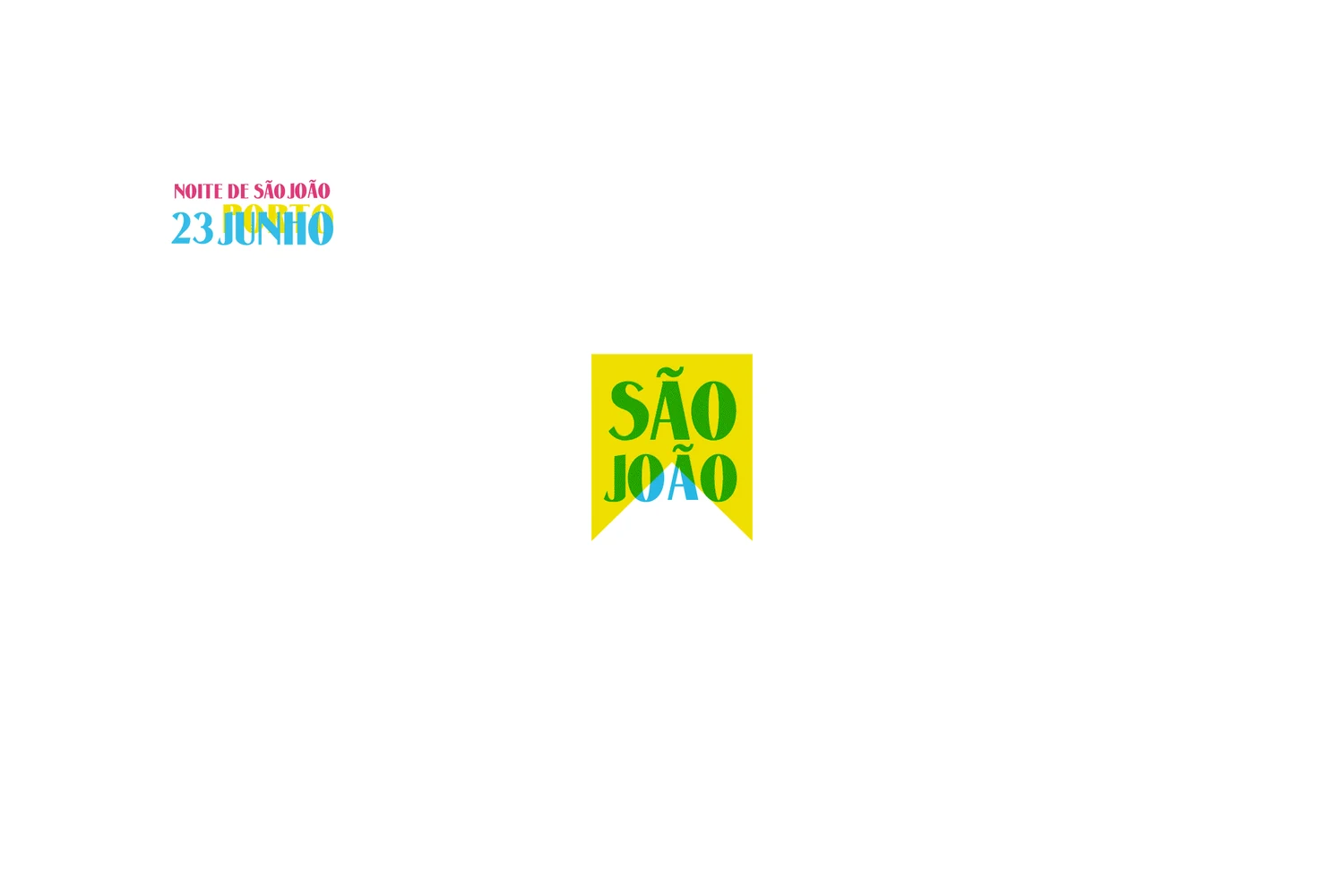São João — identité de marque pour la fête populaire de Porto